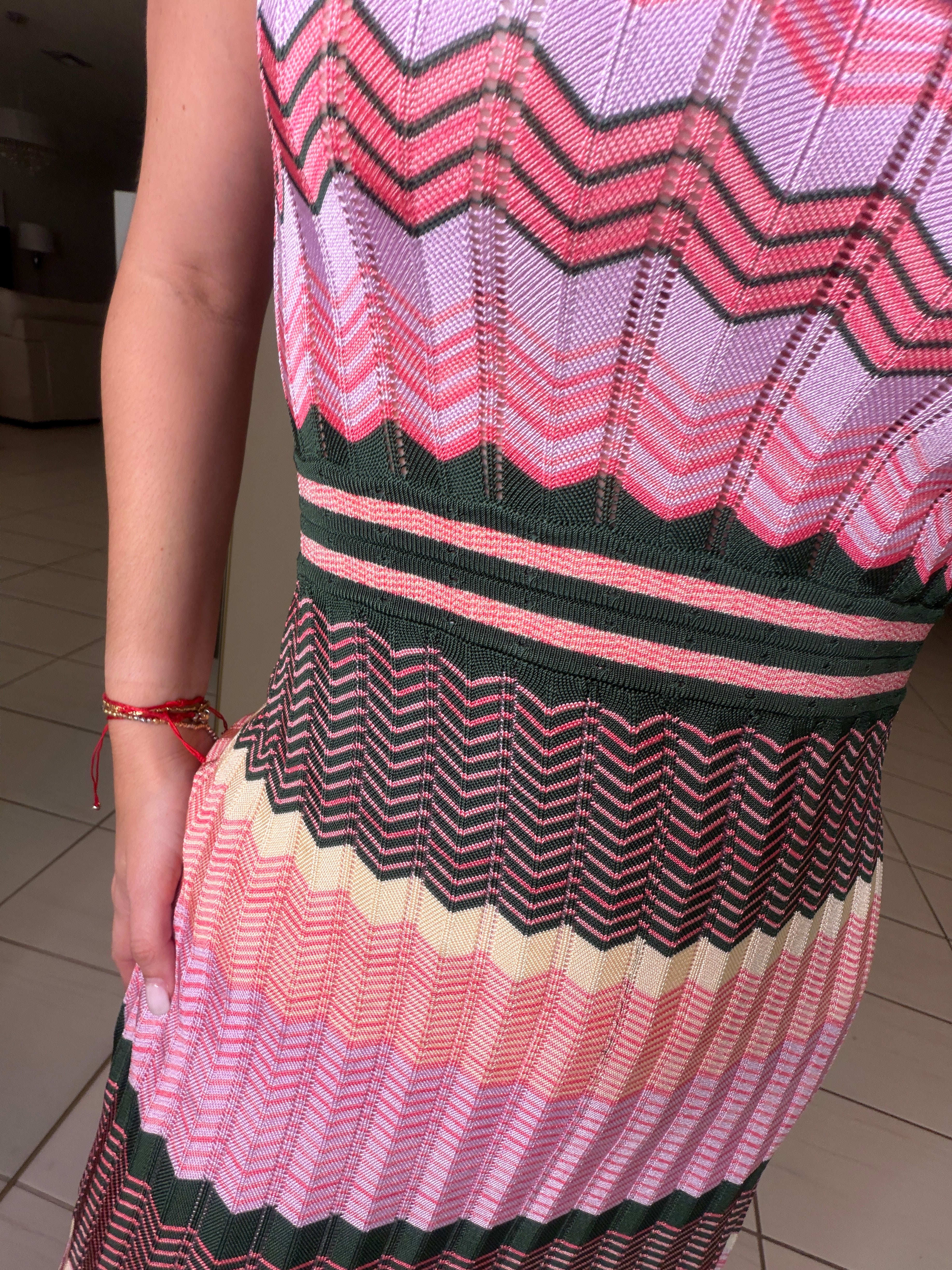 Heat Wave Colorful Knit Dress