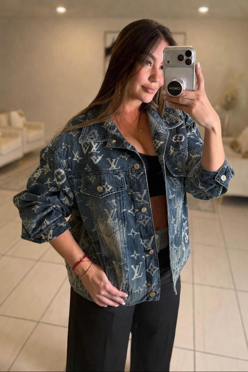 Iconic Lyric Blue Denim Jacket