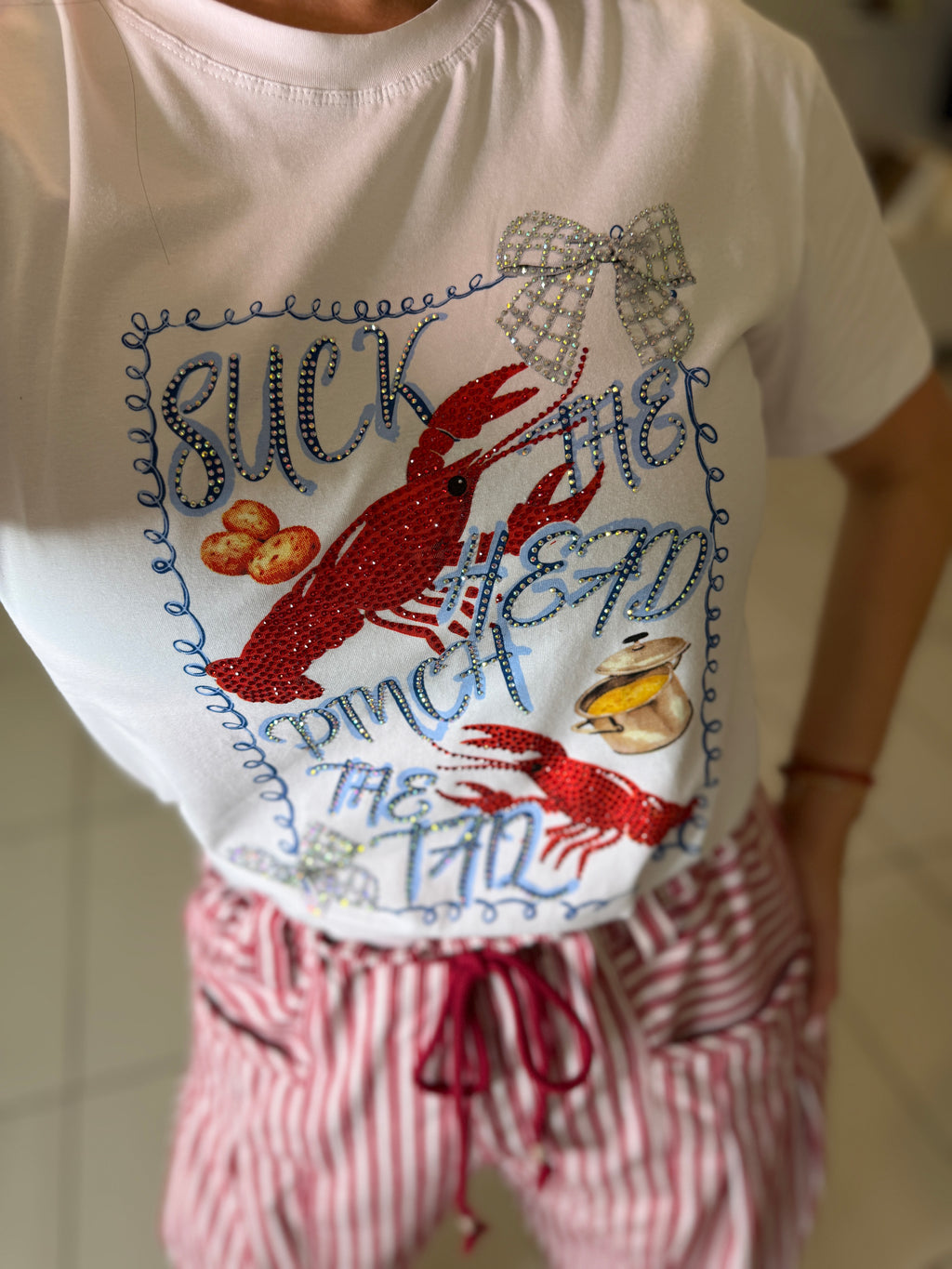 Fashion Cooked White Tshirt