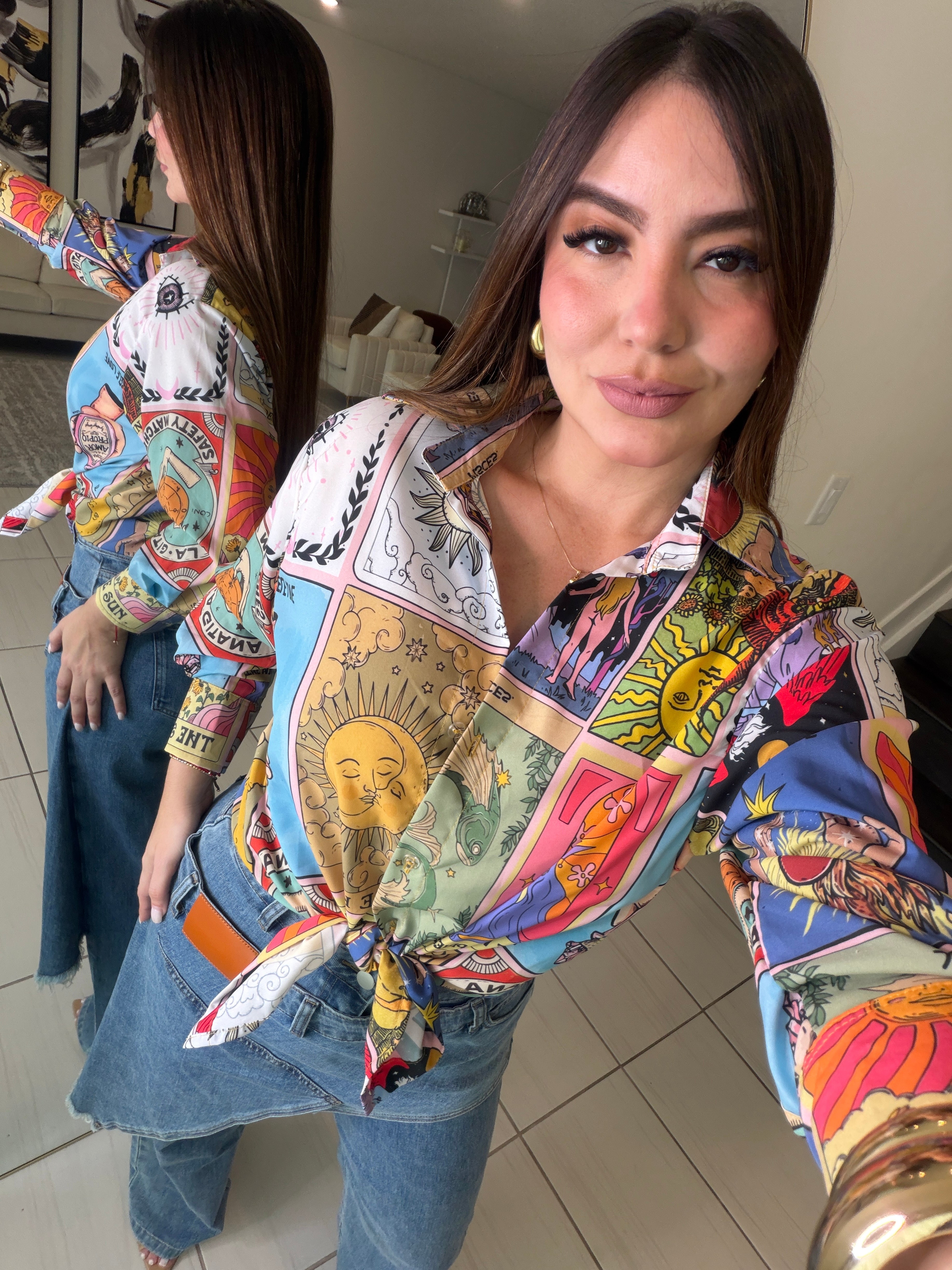 Magical Colorful Shirt Top