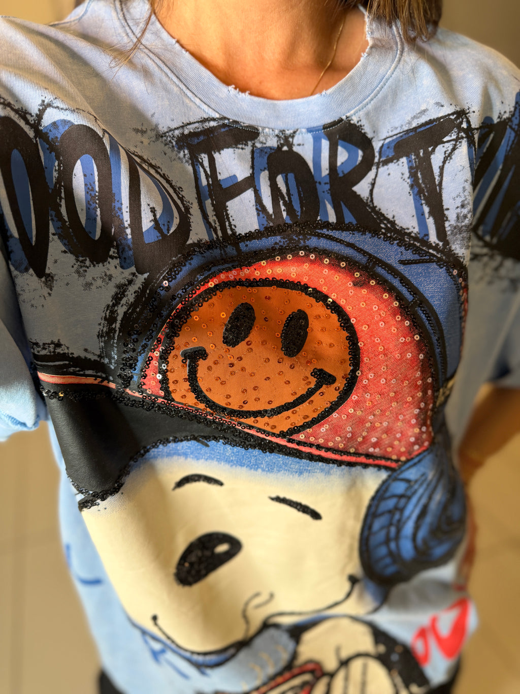 Good Fortune Blue Tshirt