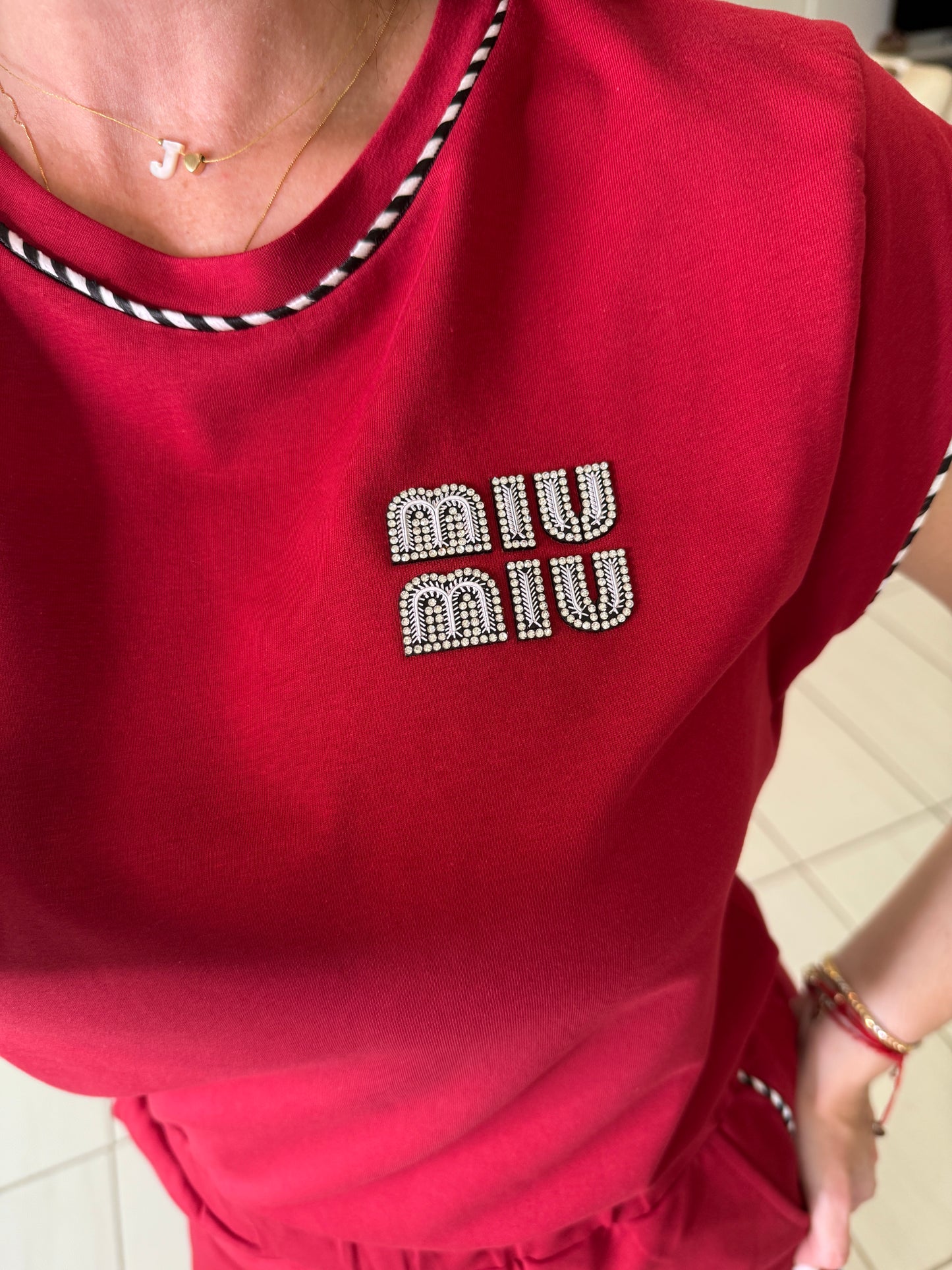 Iconic Muse Red Pant Set