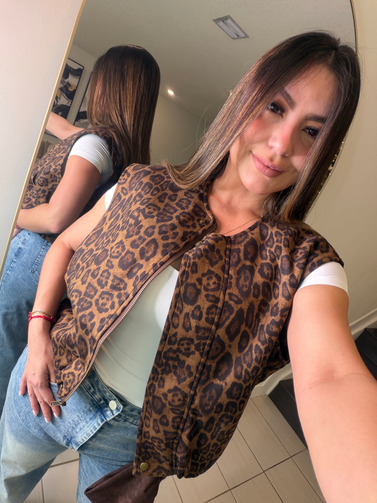 In Demand Velvet Leopard Print Jacket