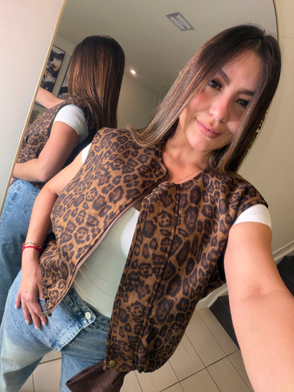 In Demand Velvet Leopard Print Jacket
