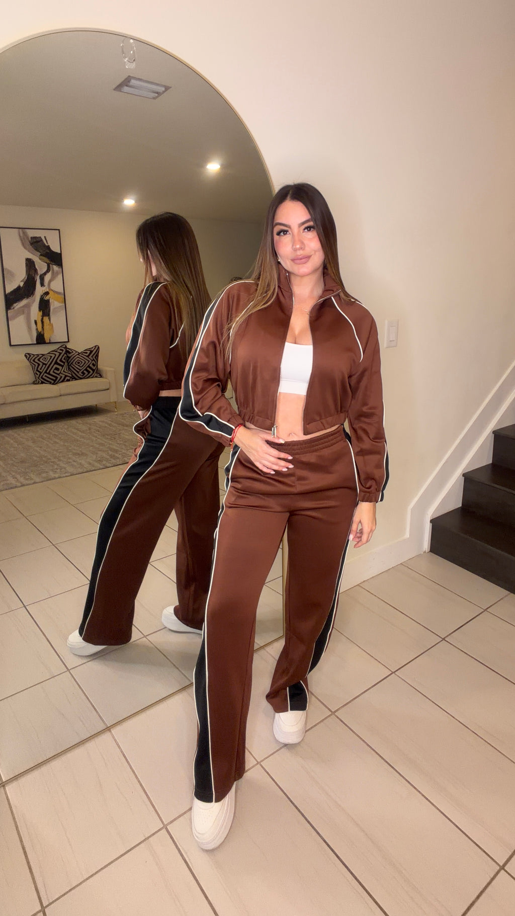 Espresso Element Brown Pant Set