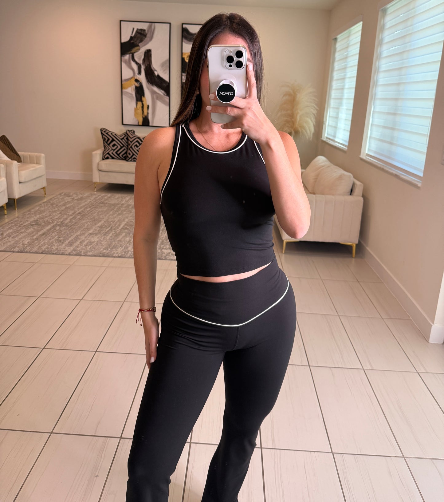 Street Verse Comfy Black Pant Set