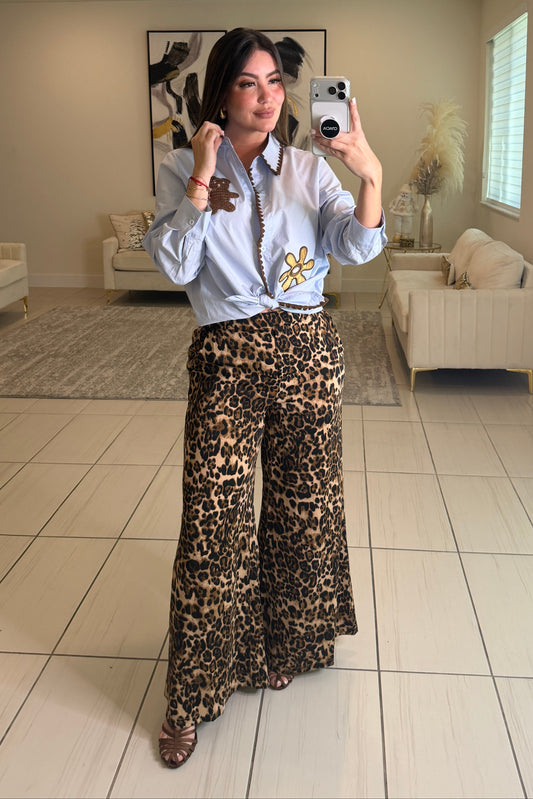 Wild Theory Leopard Pants