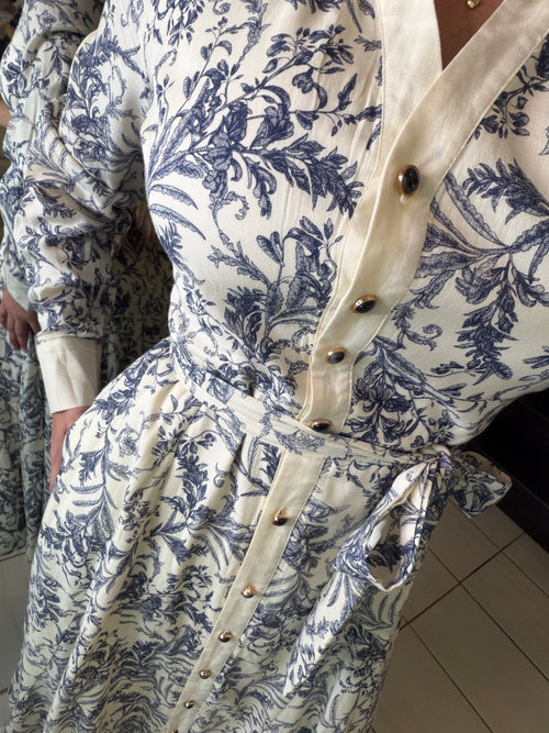 Power Stance Beige Maxi Dress