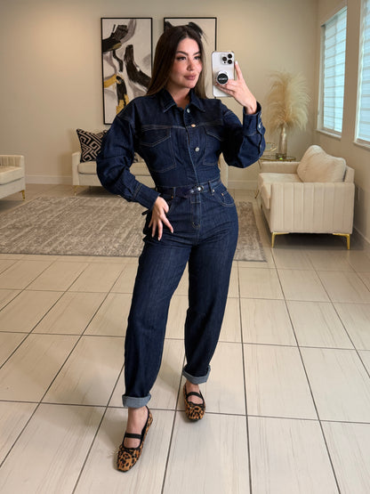 Urban Decode Dark Denim Jumpsuit