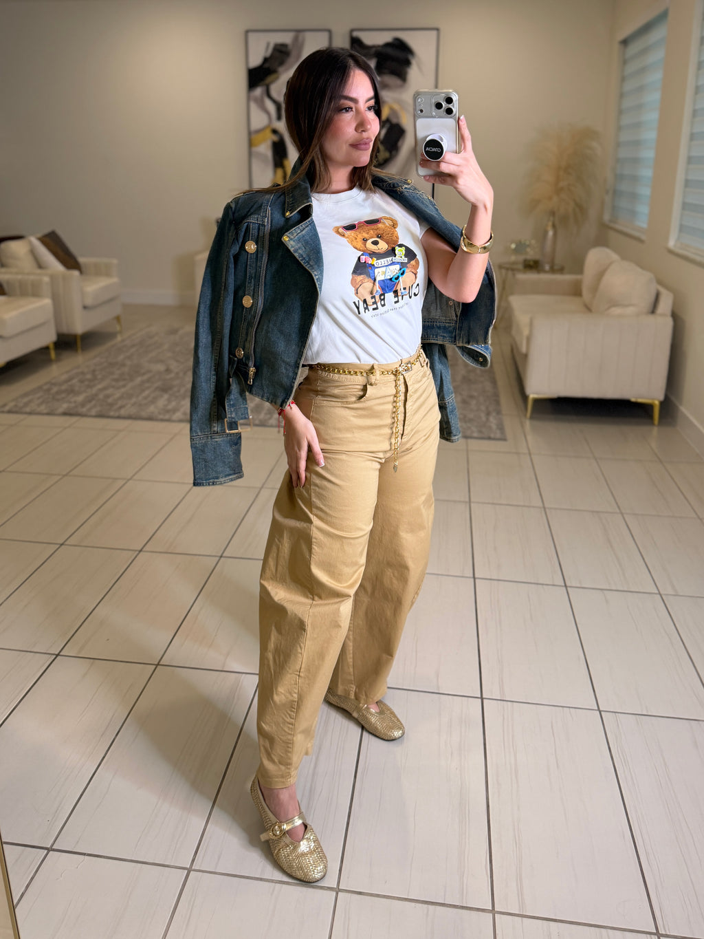 Iconic Bond Denim Jacket