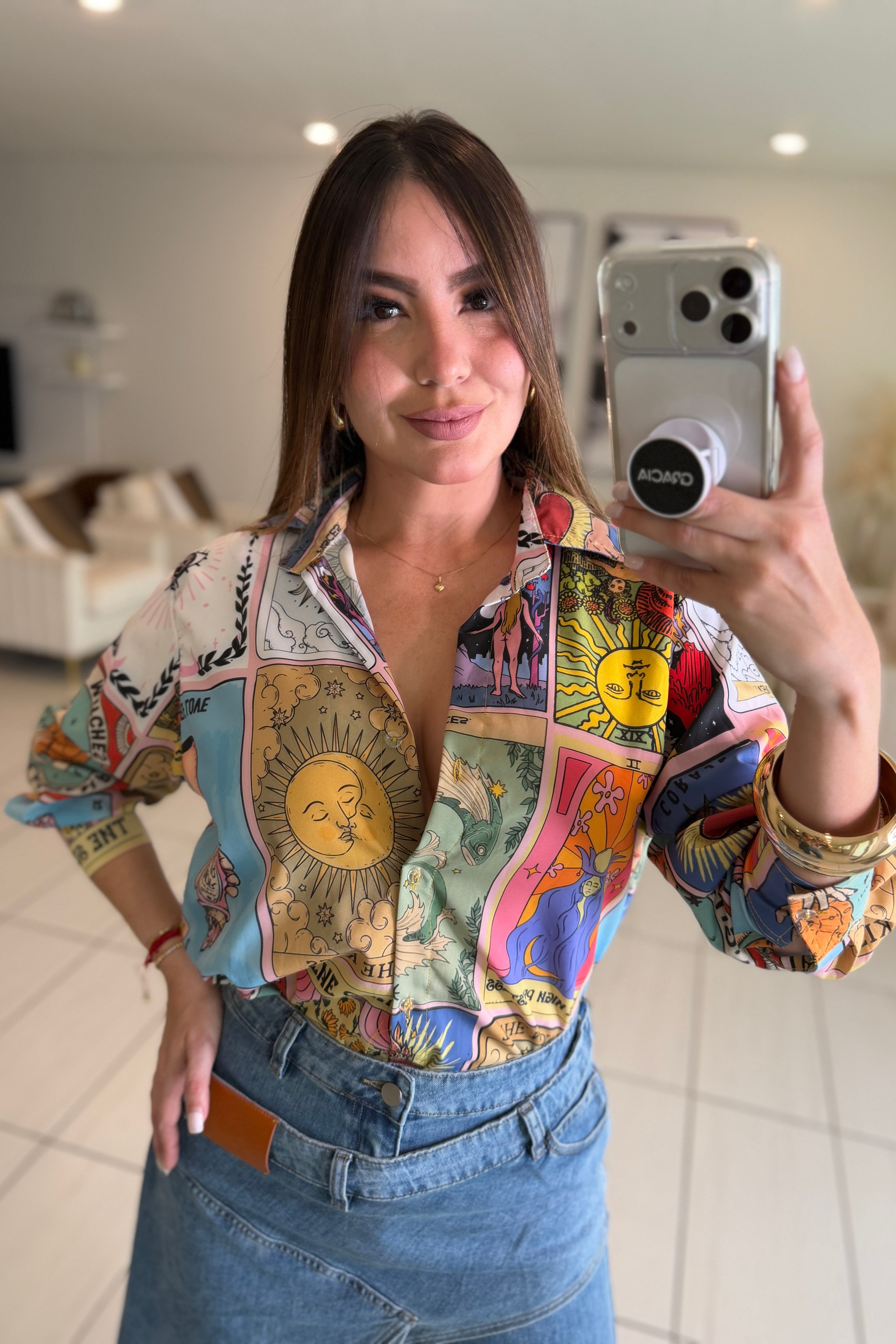Magical Colorful Shirt Top