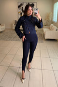 Power Sculpt Navy Blue Leggings