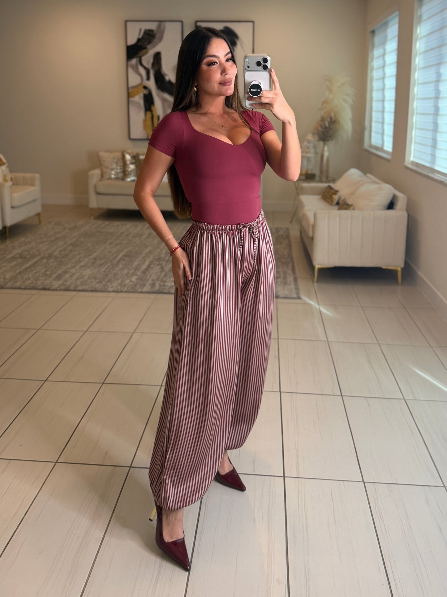 Must Have Soft Wine Basic Top