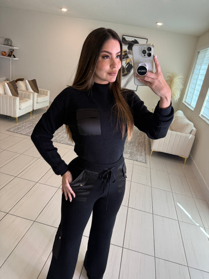 Enigma Nights Knit Pant Set