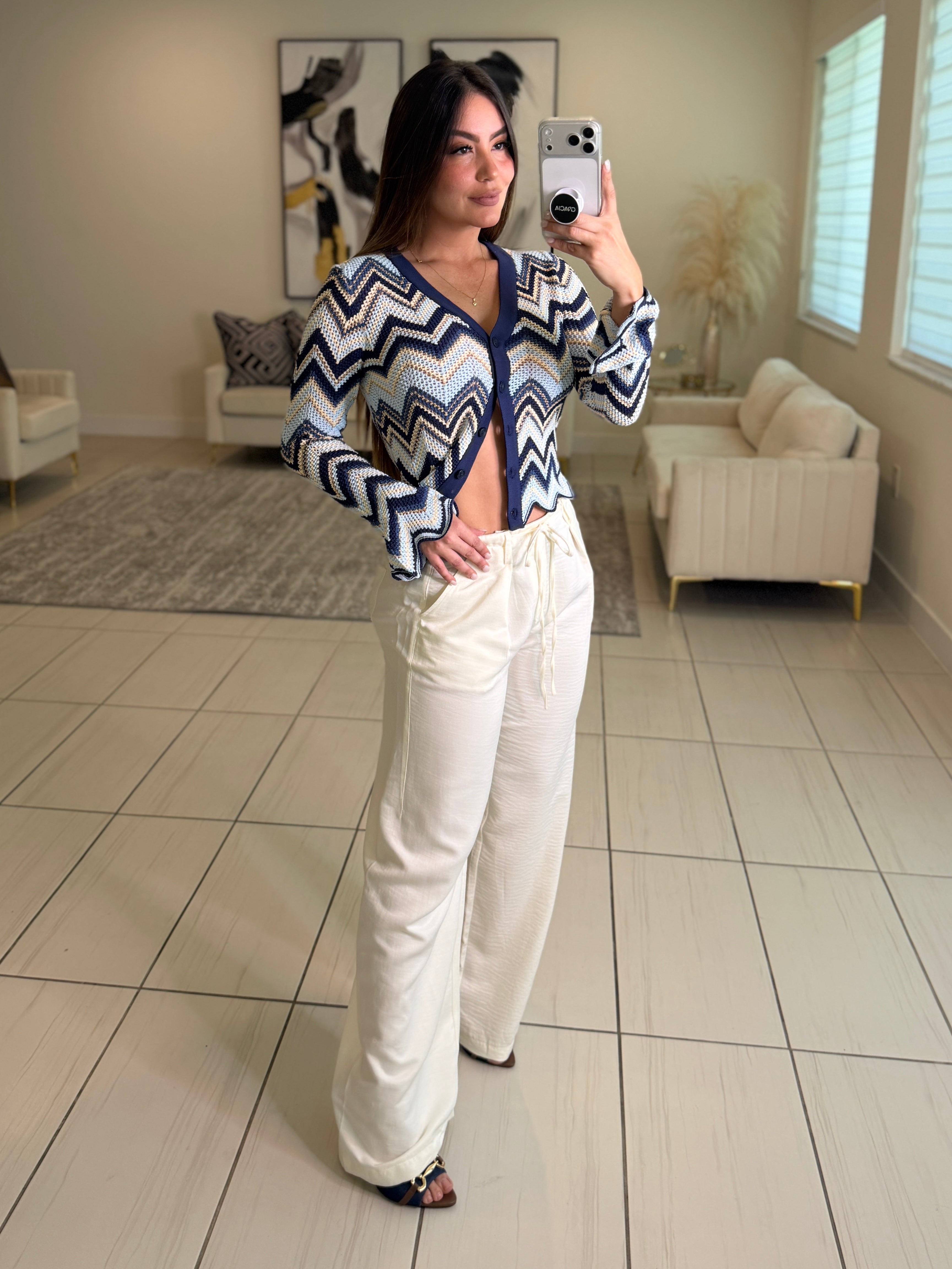 Afterglow Affair Blue Top