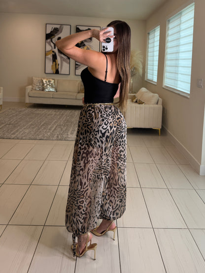 Wild Passion Leopard Balloon Pants