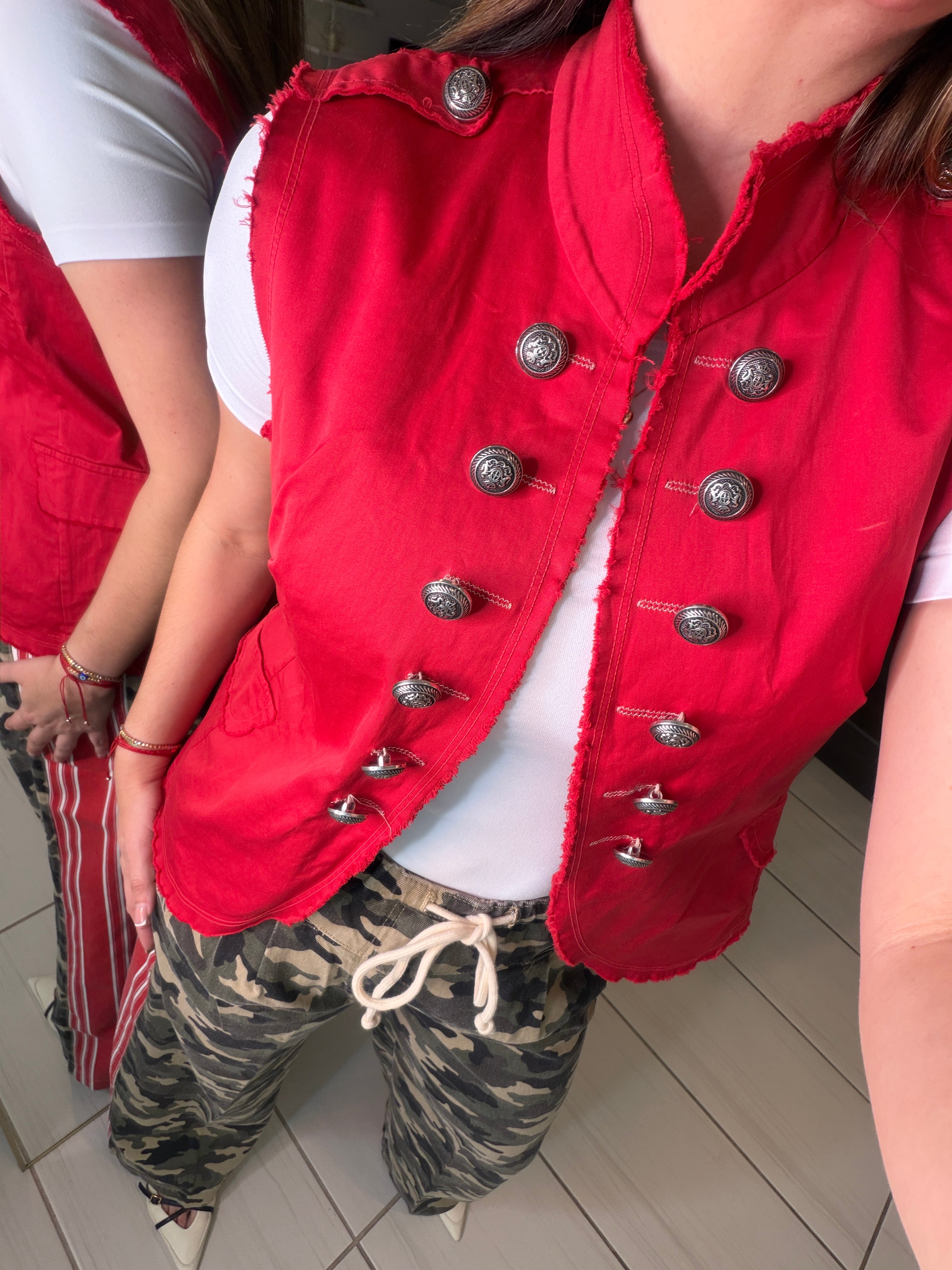 Napoleon Red Vest Jacket