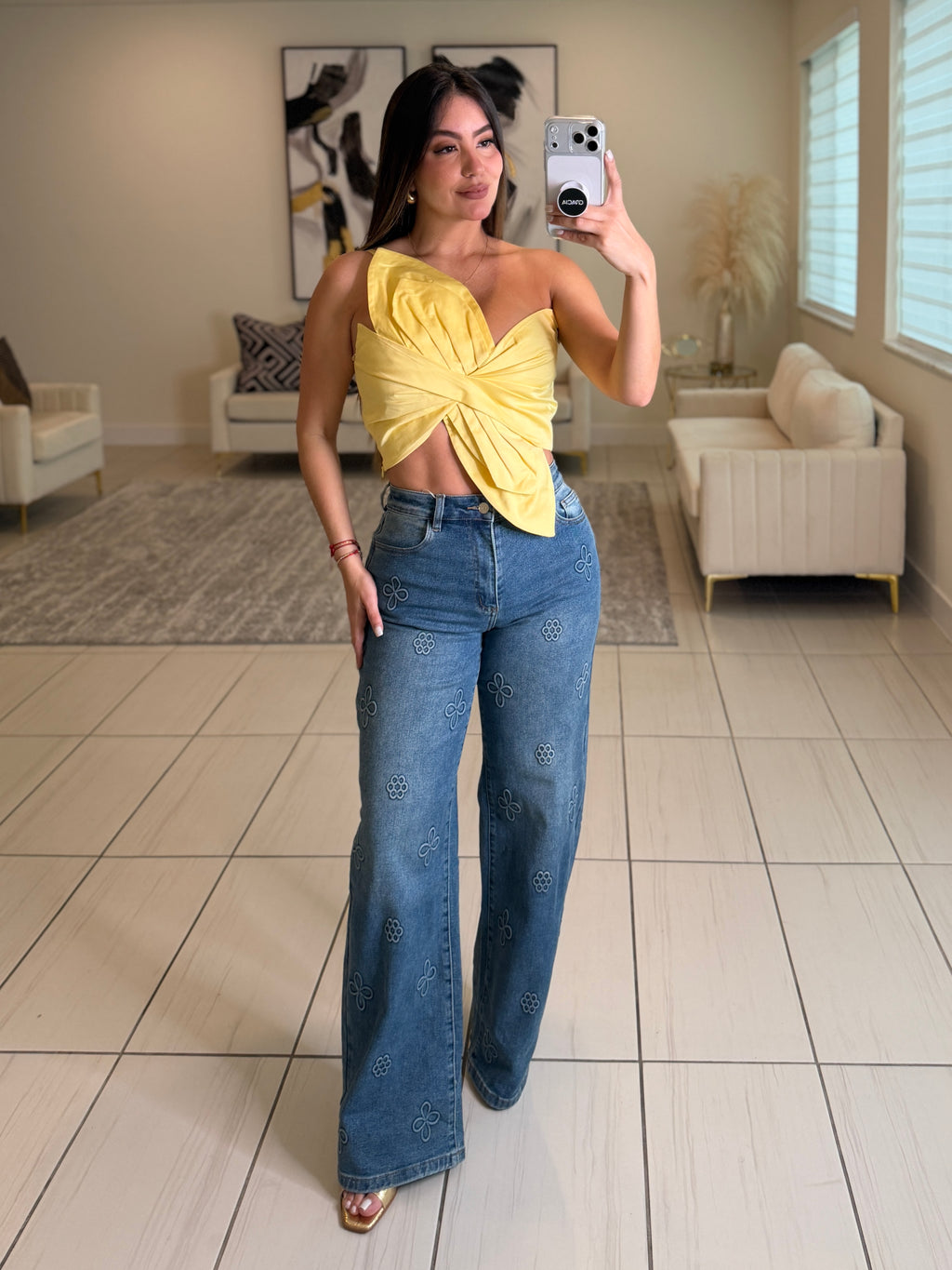 Eternal Grace Yellow Top