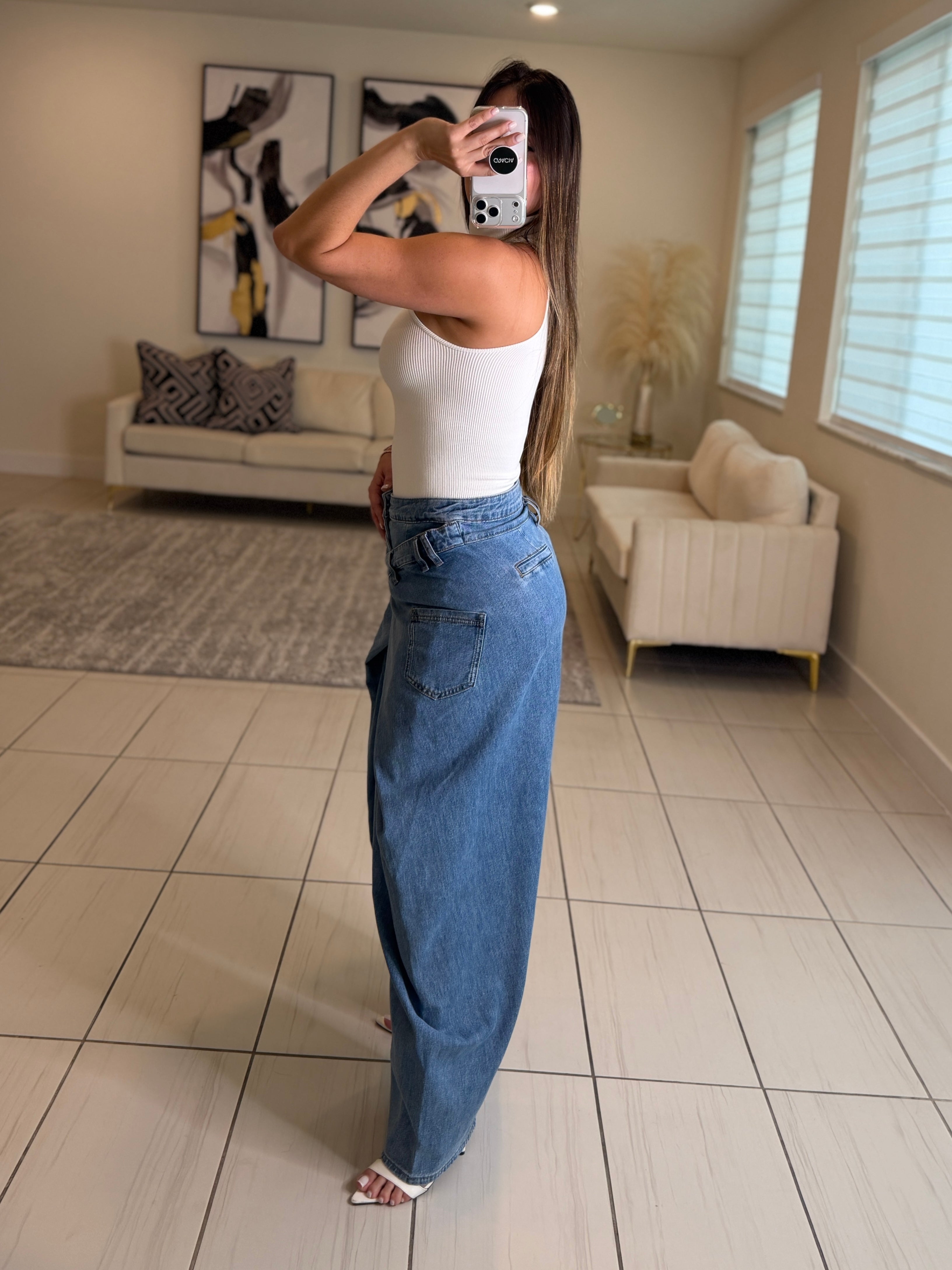 Tactical Edge Blue Denim Pants