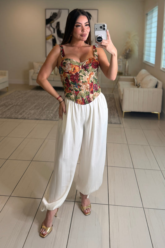 Rogue Muse White Balloon Pants