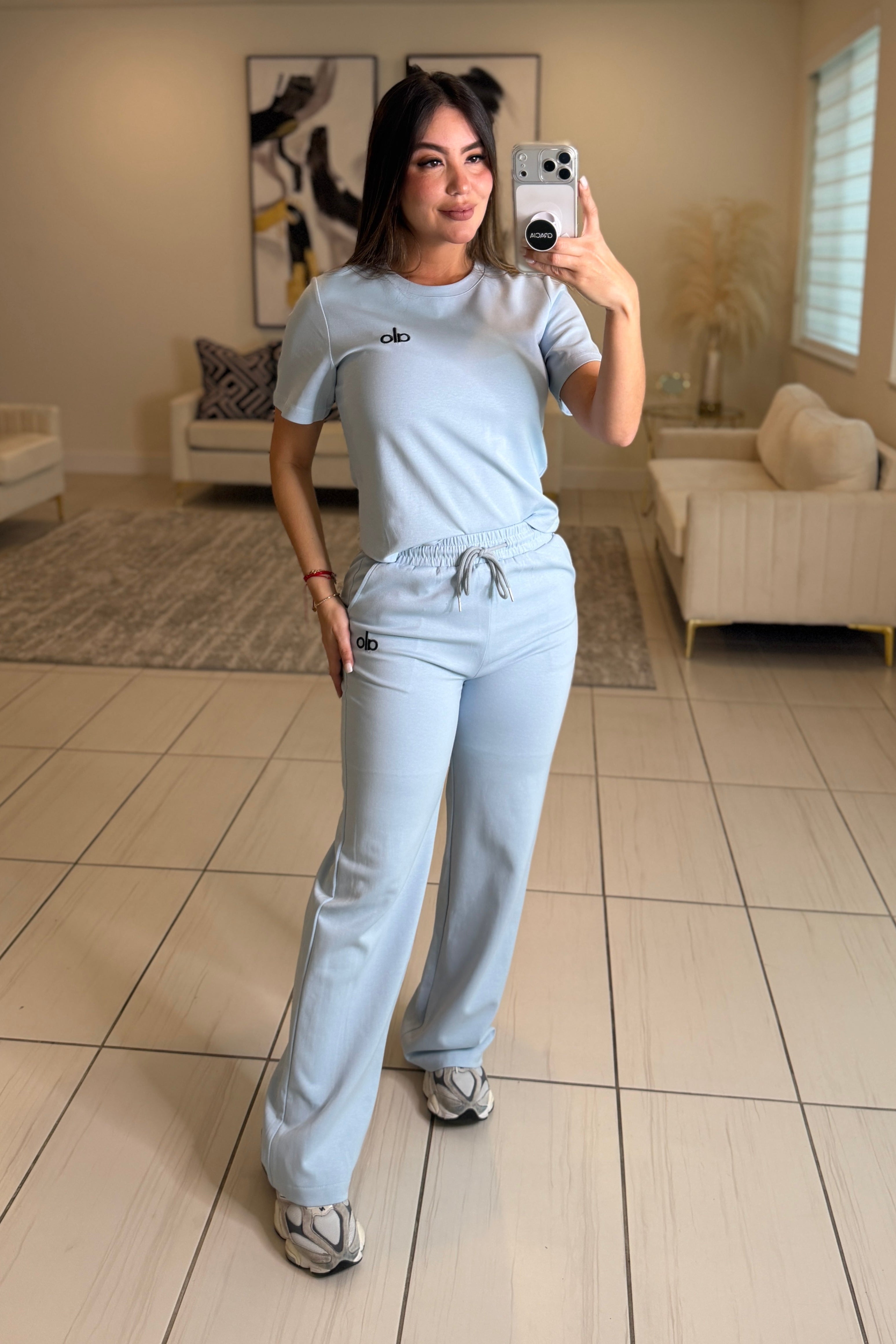 Serenity Halo Light Blue Pant Set