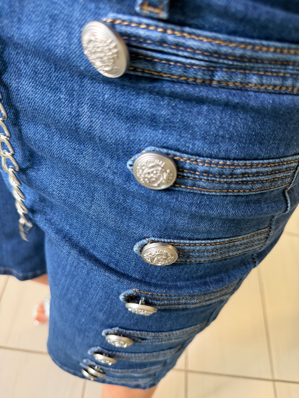 Napoleon Denim Shorts