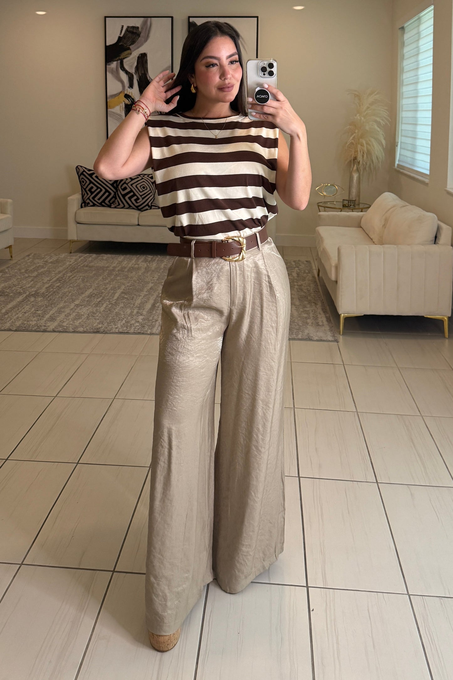 Amazing Horizontal Stripes Top