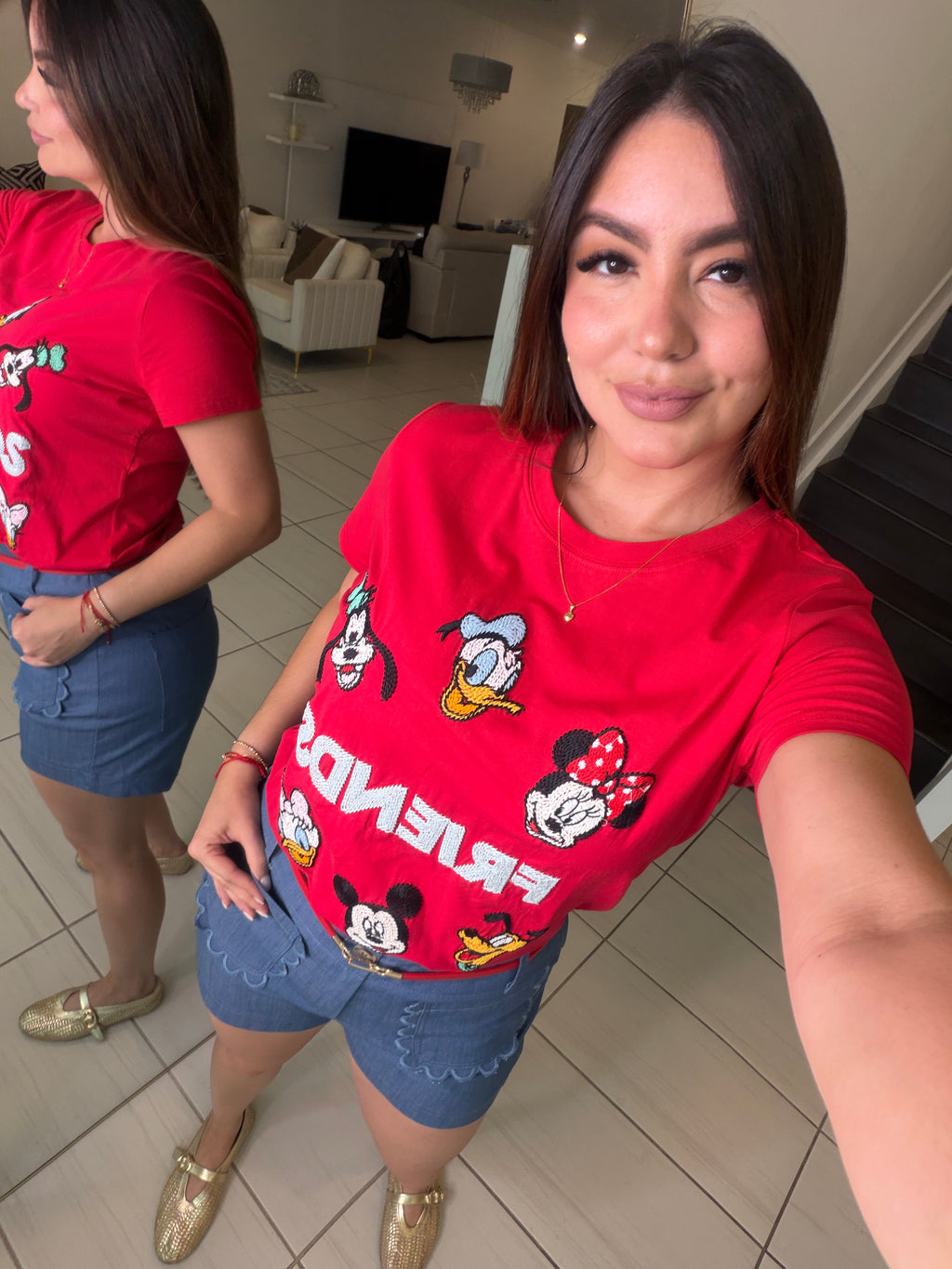 Funny Friends Red Tshirt