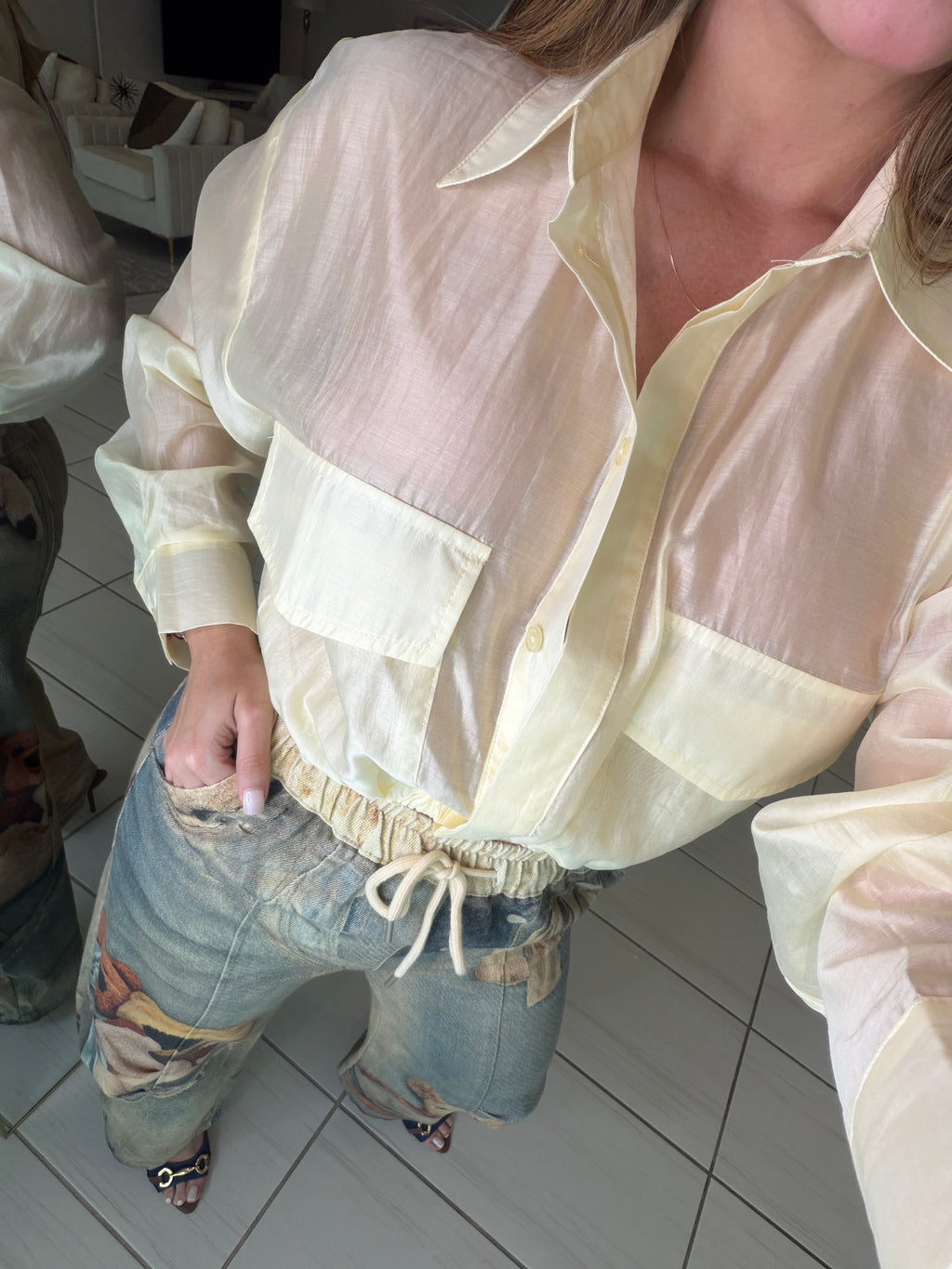 The Everyday Ease Yellow Shirt