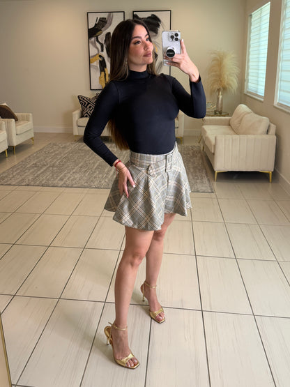 Elite Standard Plaid Short Set