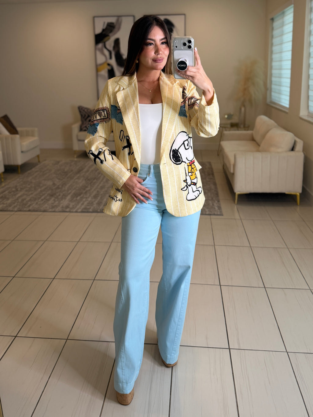Spring Time Light Blue Pants