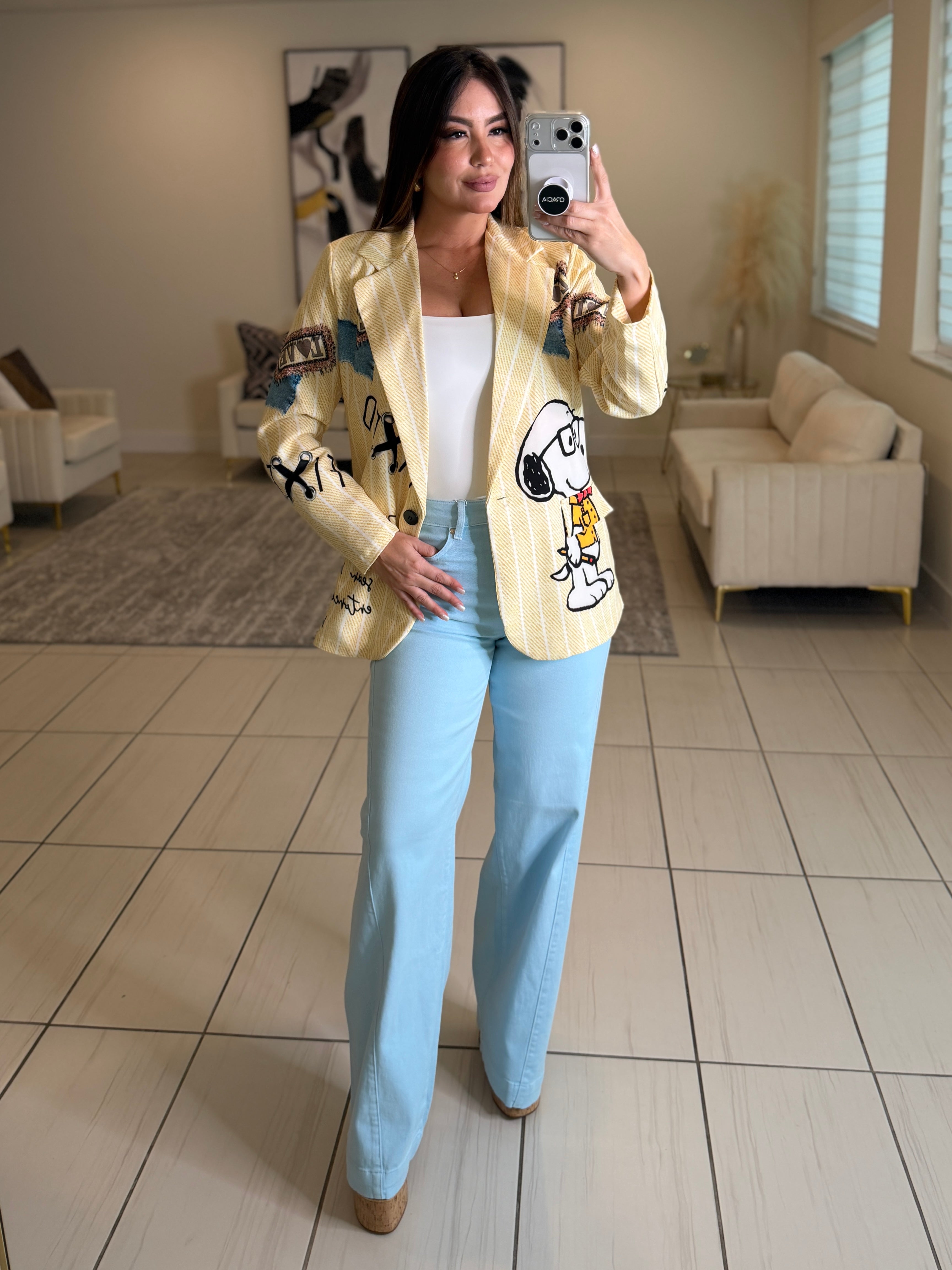 Spring Time Light Blue Pants