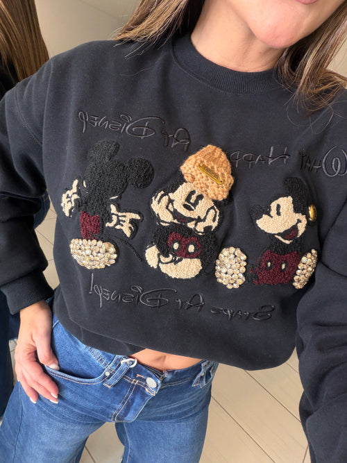 Timeless Magical Black Sweater