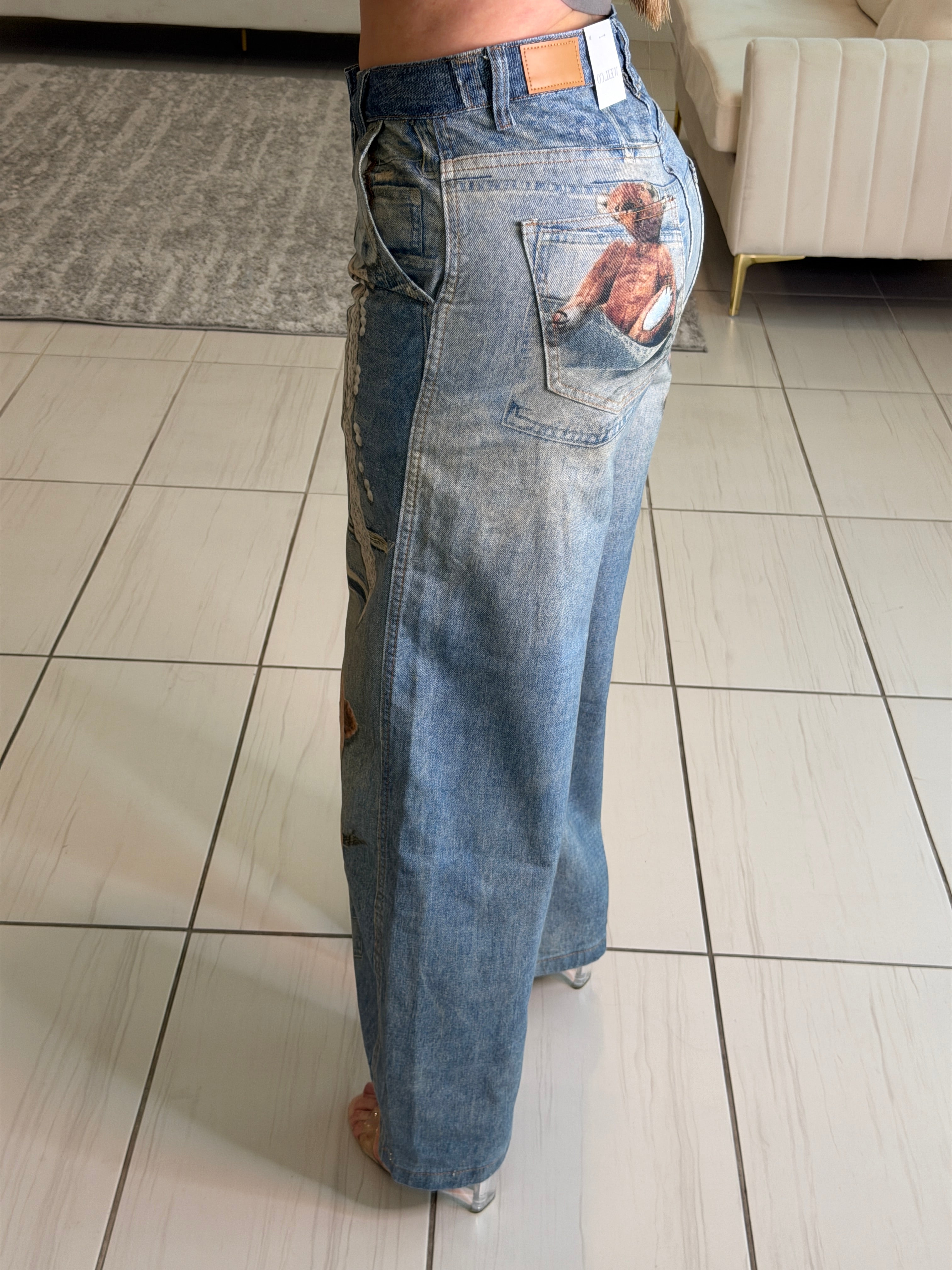 Bear Muse Barrel Pants