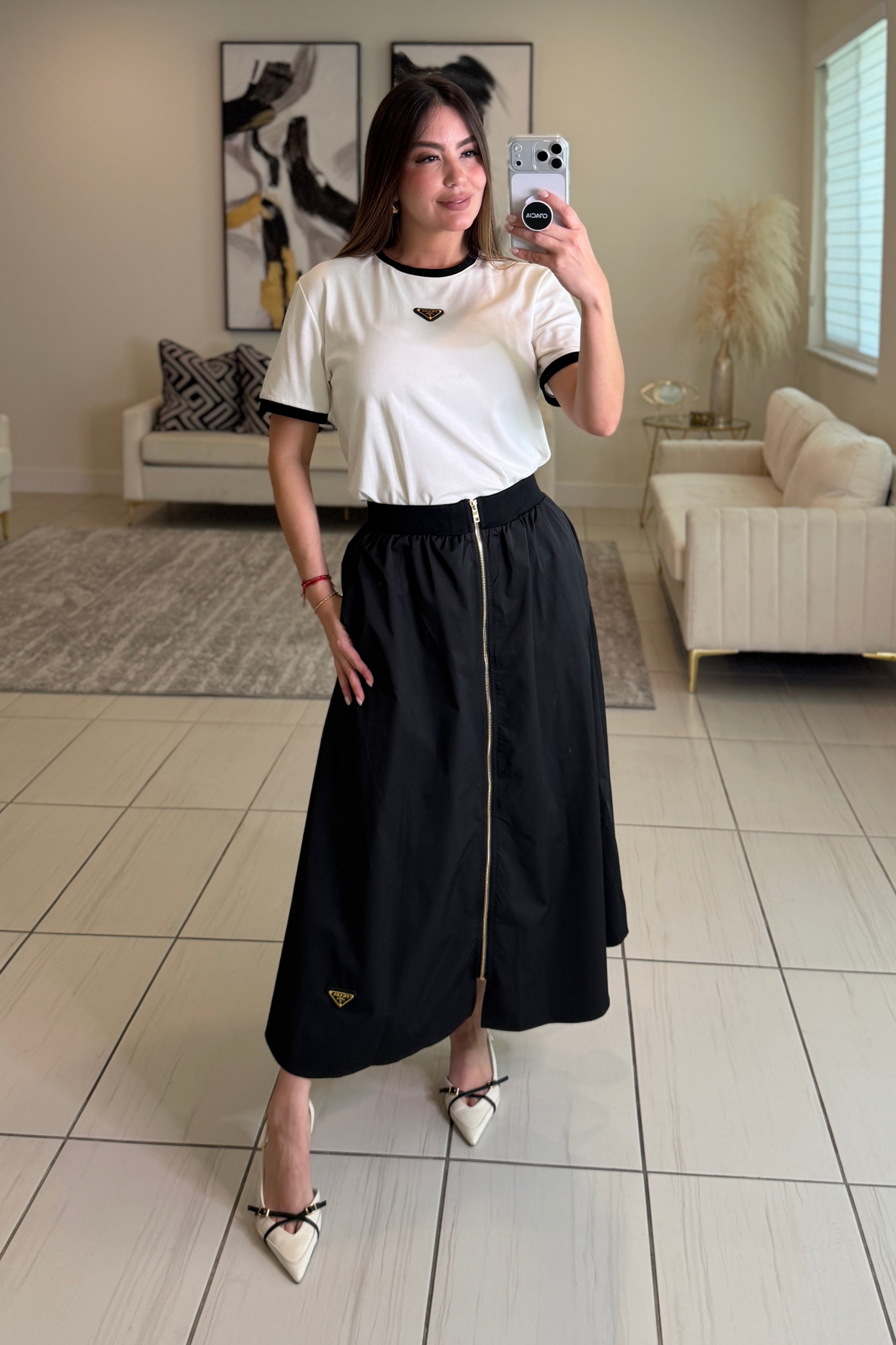 Iconic Obsession Midi Skirt Set
