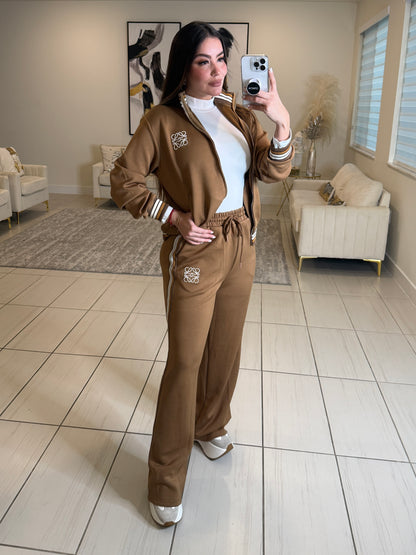 Iconic Muse Mocha Pant Set