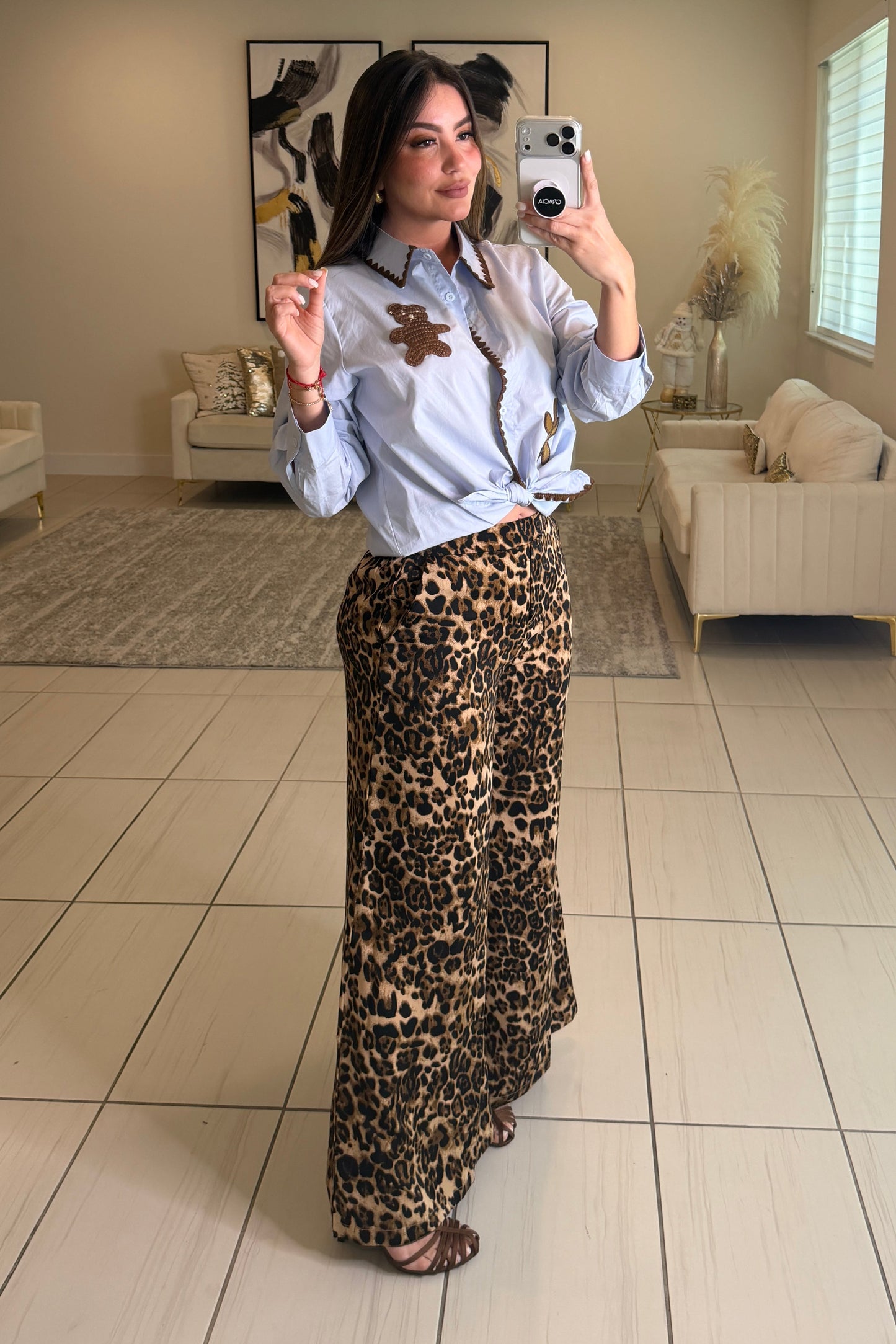 Wild Theory Leopard Pants