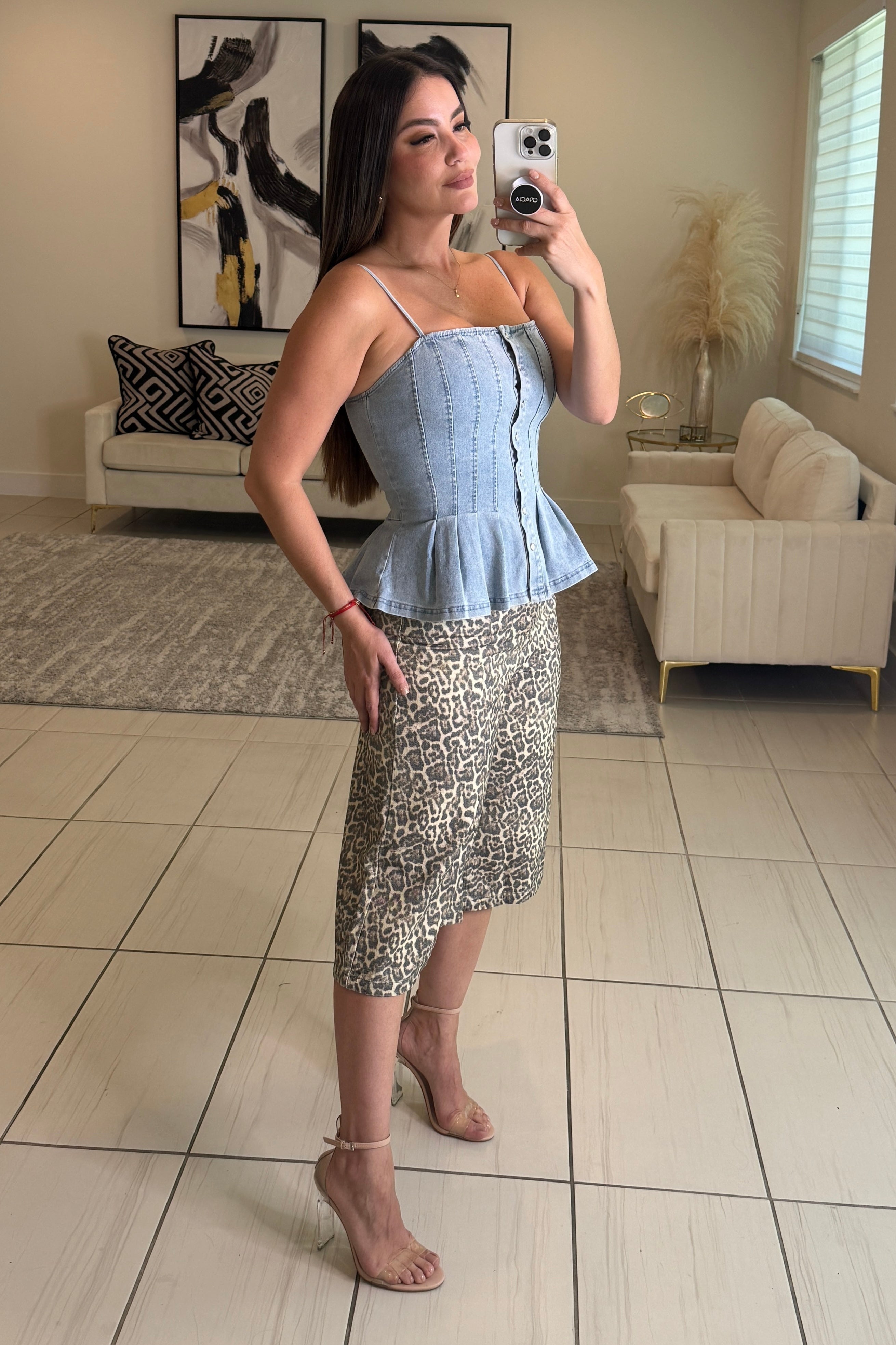 Wild Ambition Leopard Shorts