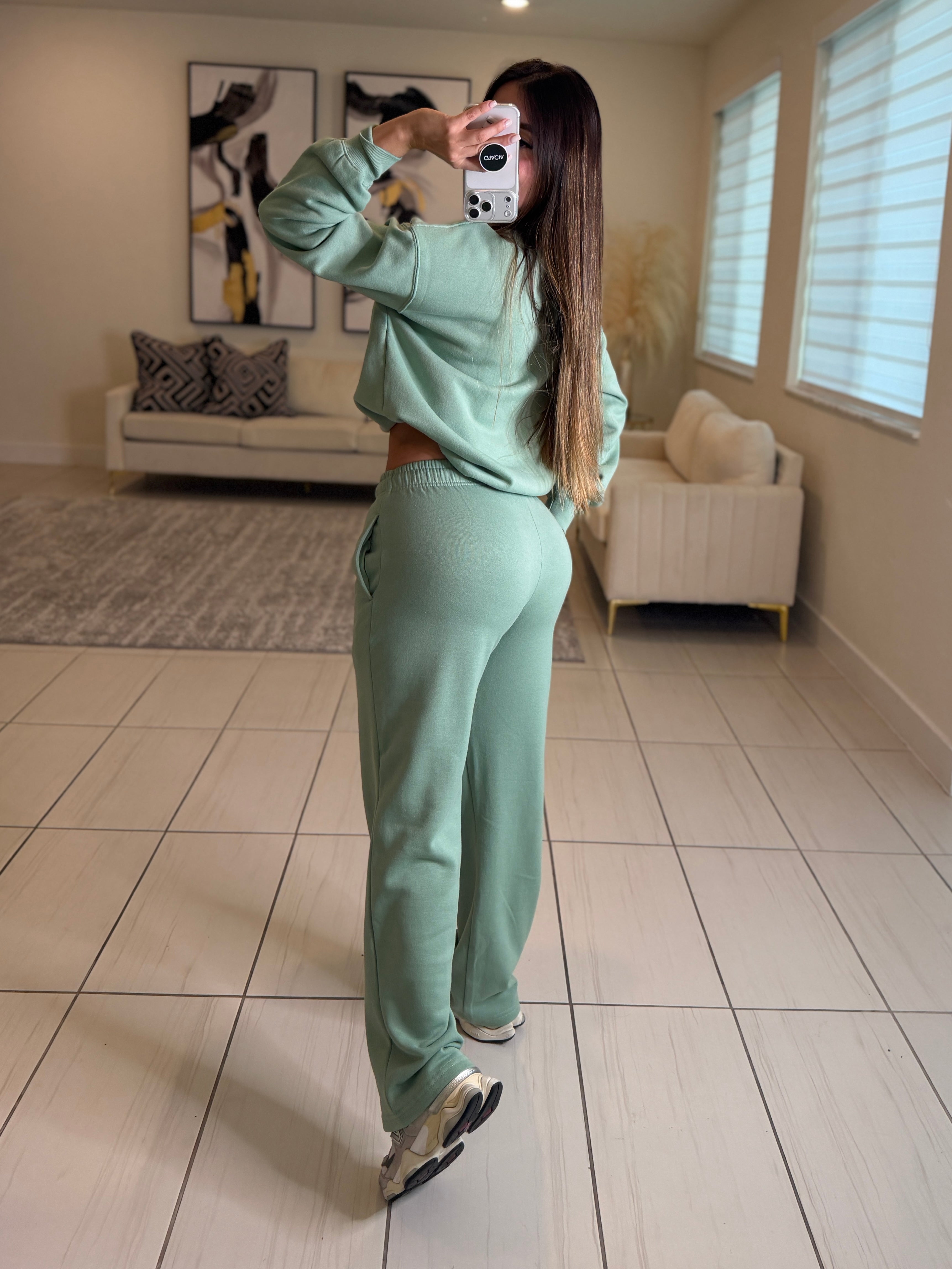 Serenity Halo Green Pant Set
