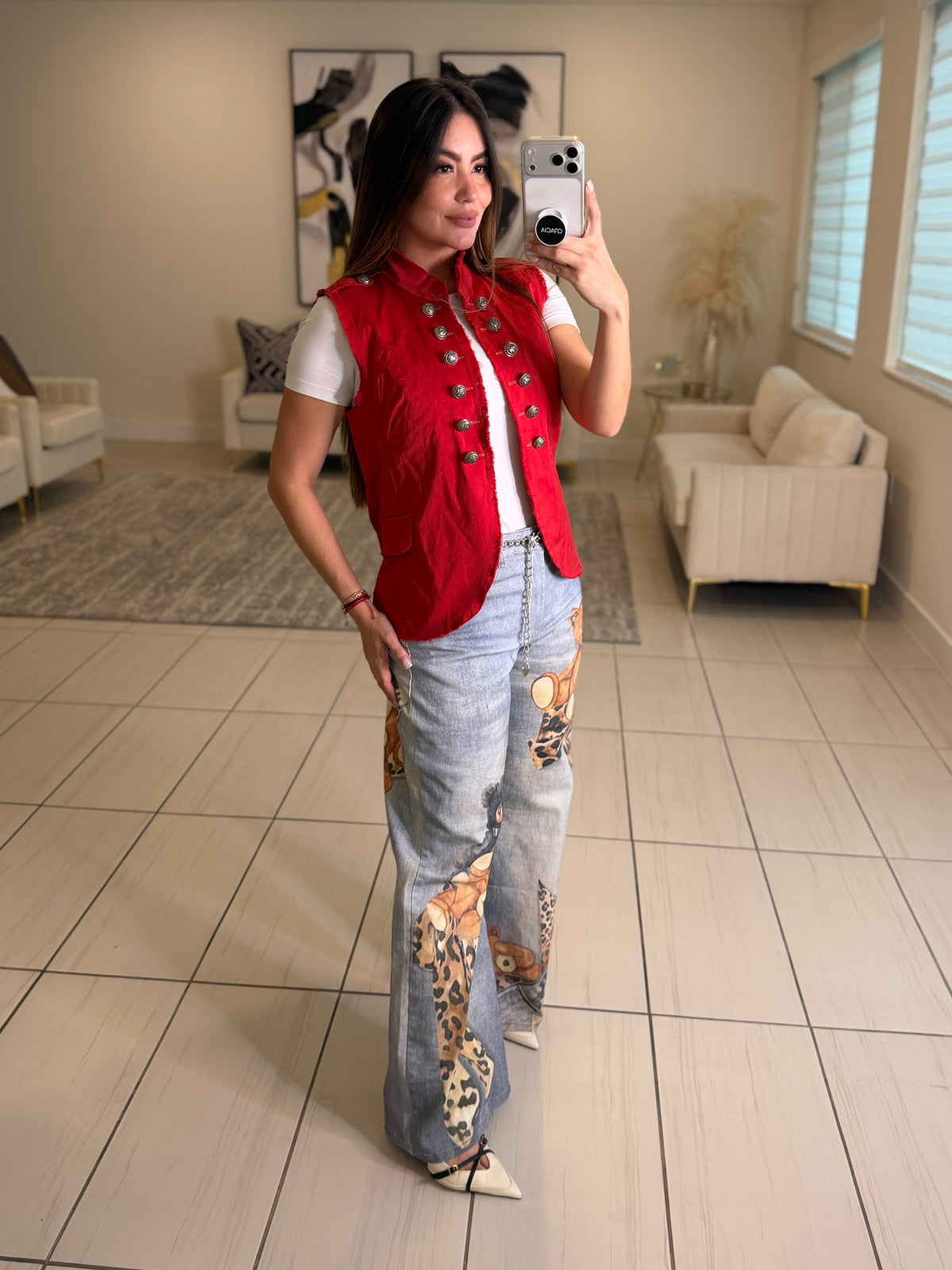 Charming Leopard Printed Pants