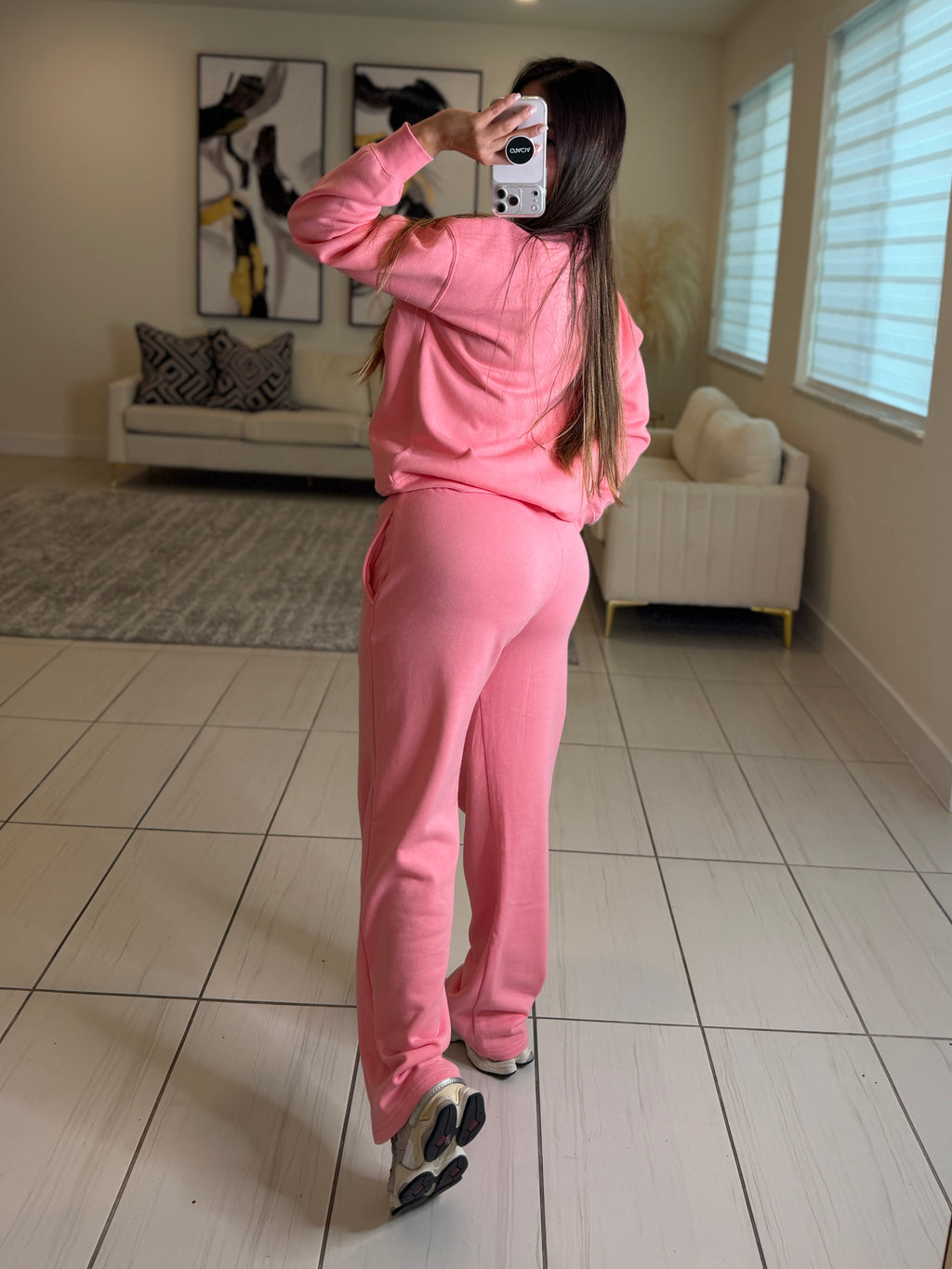 Serenity Halo Pink Pant Set