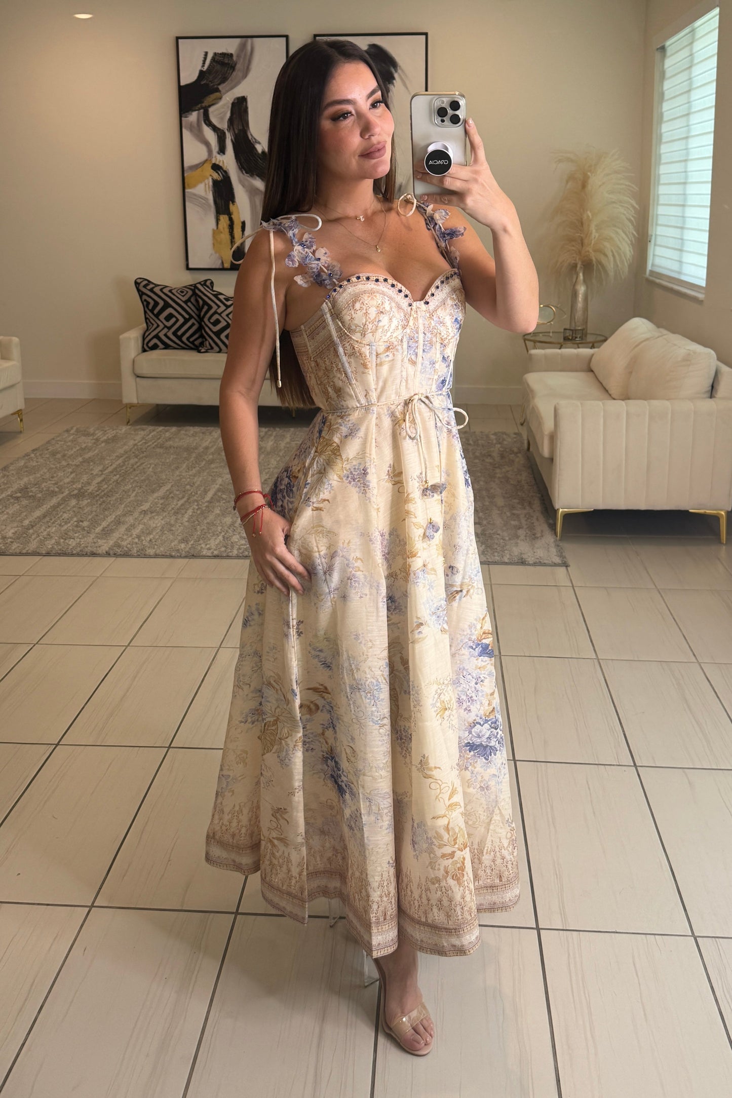 Marquise Floral Midi Dress