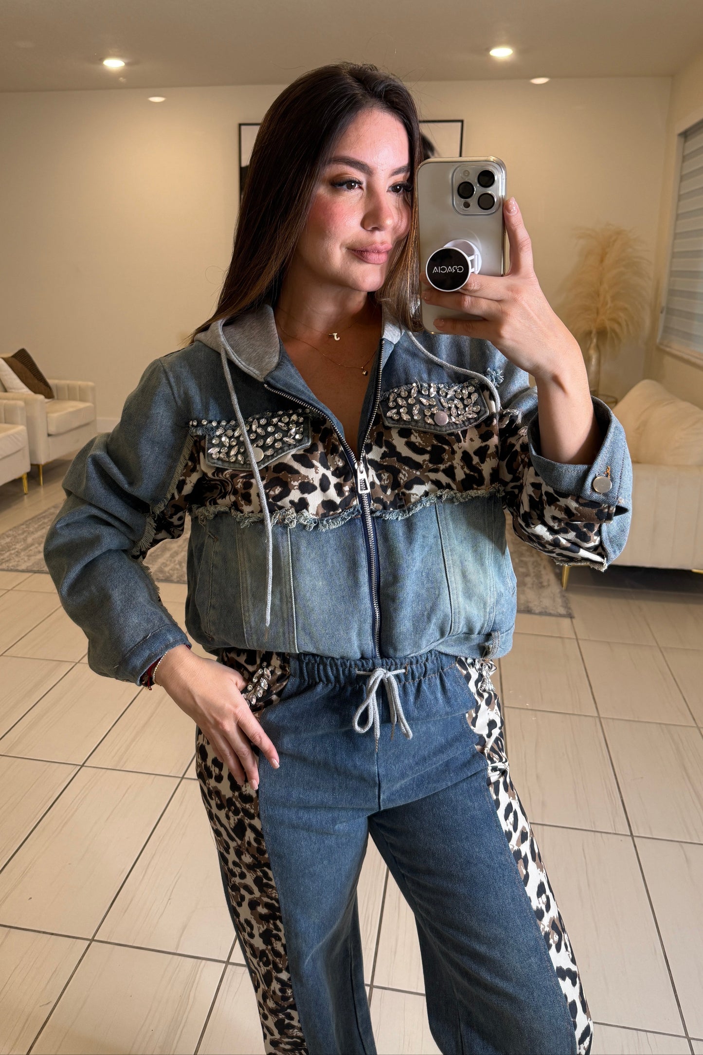Urban Flair Leopard Comfy Set