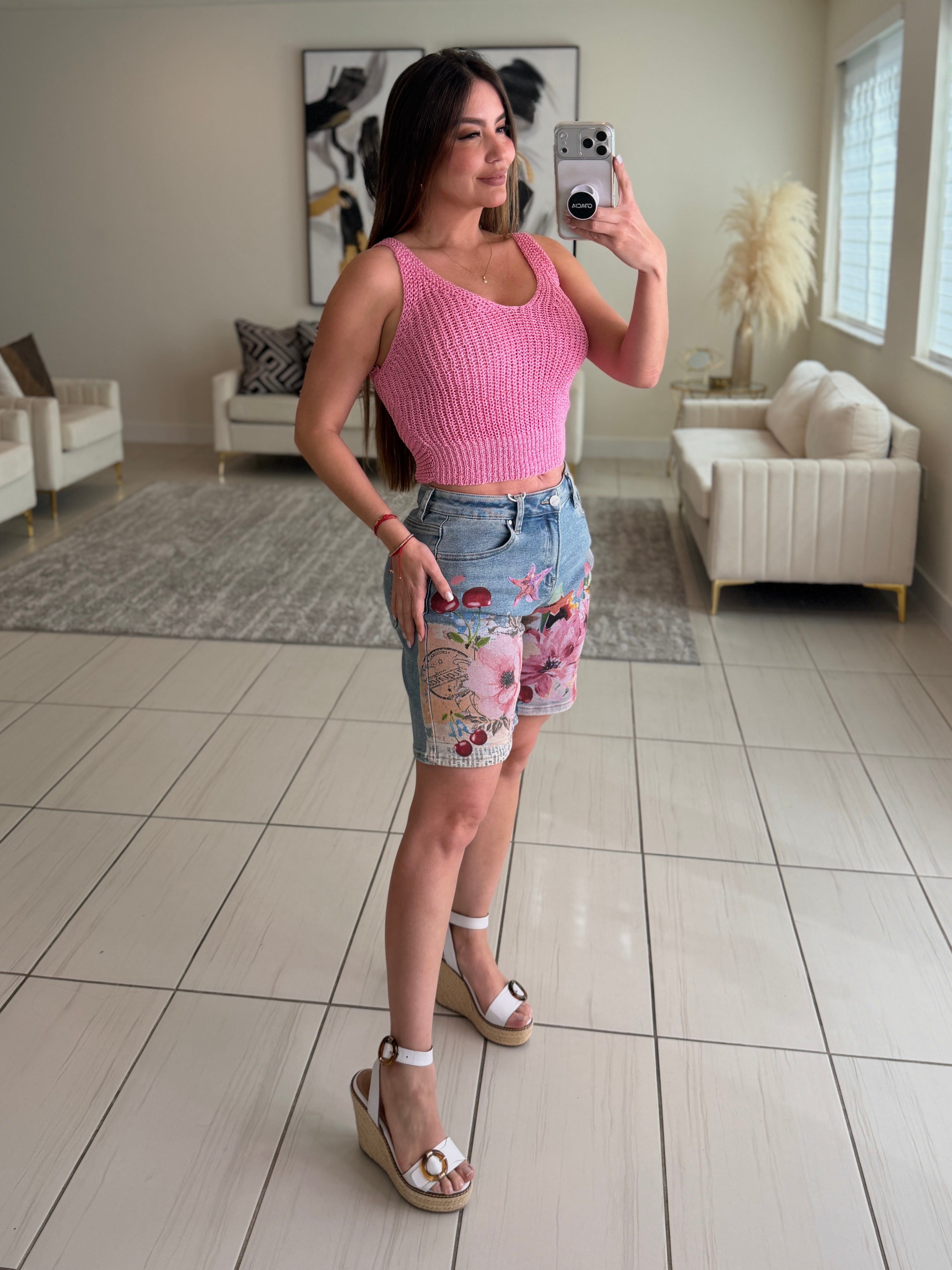 Staying True Pink Top