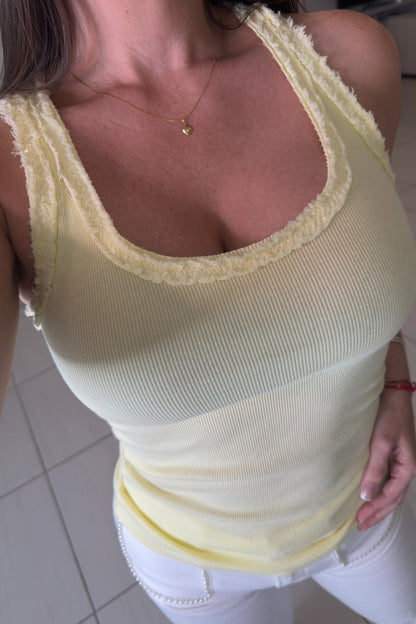 Harmony Yellow Tank Top