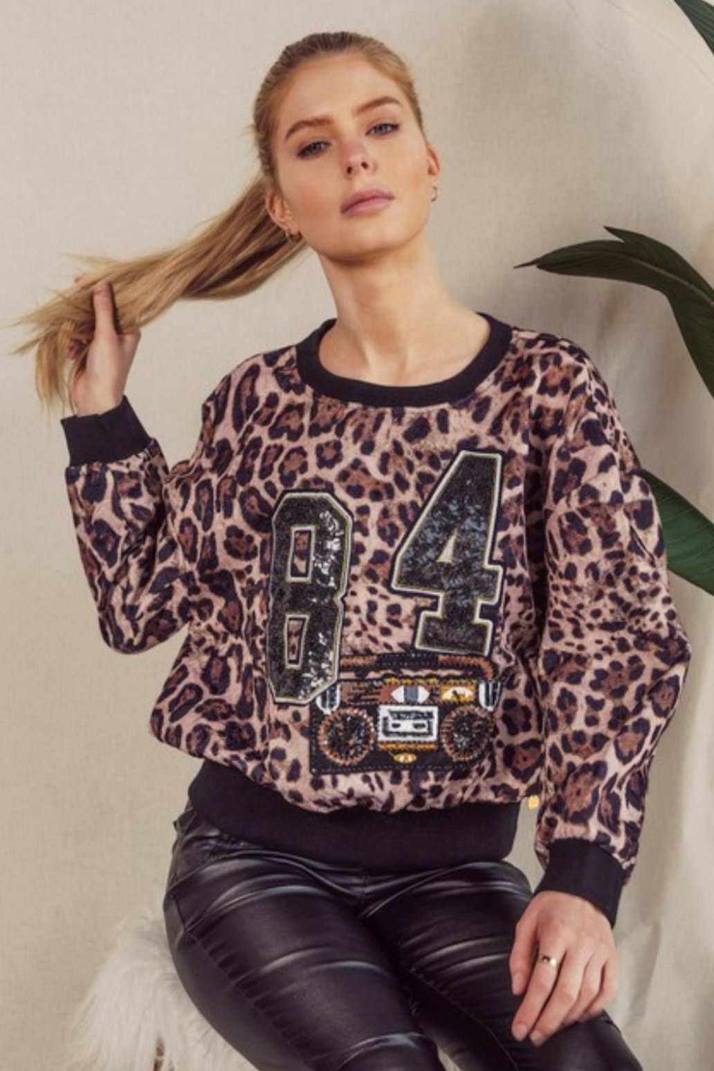 Cuttest Animal Print Sweater