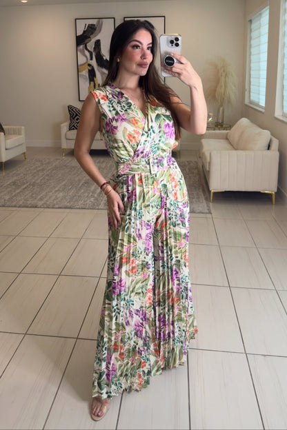 Garden Escape Floral Jumpsuit
