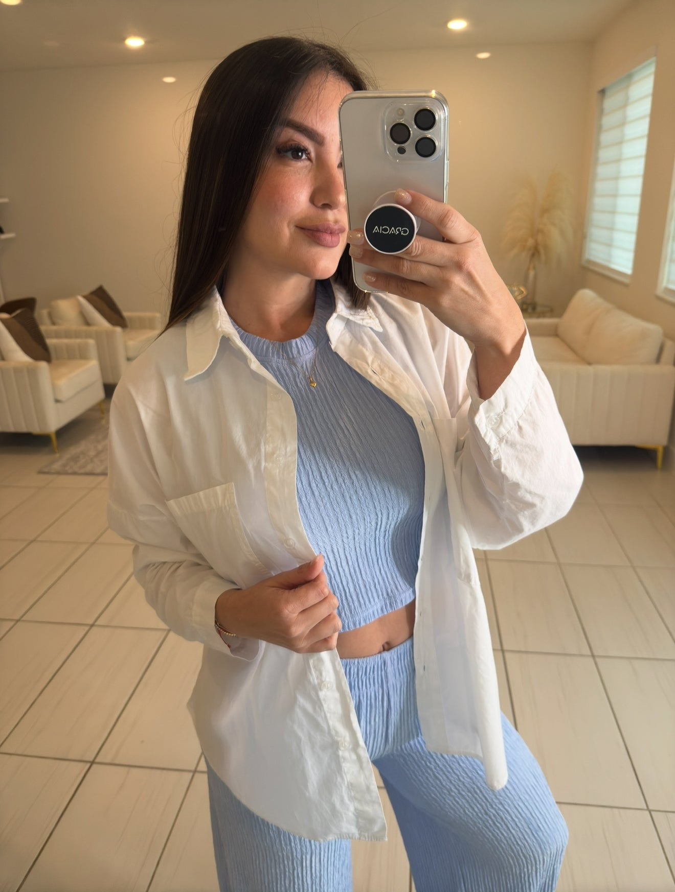 Flirty Light Blue Set