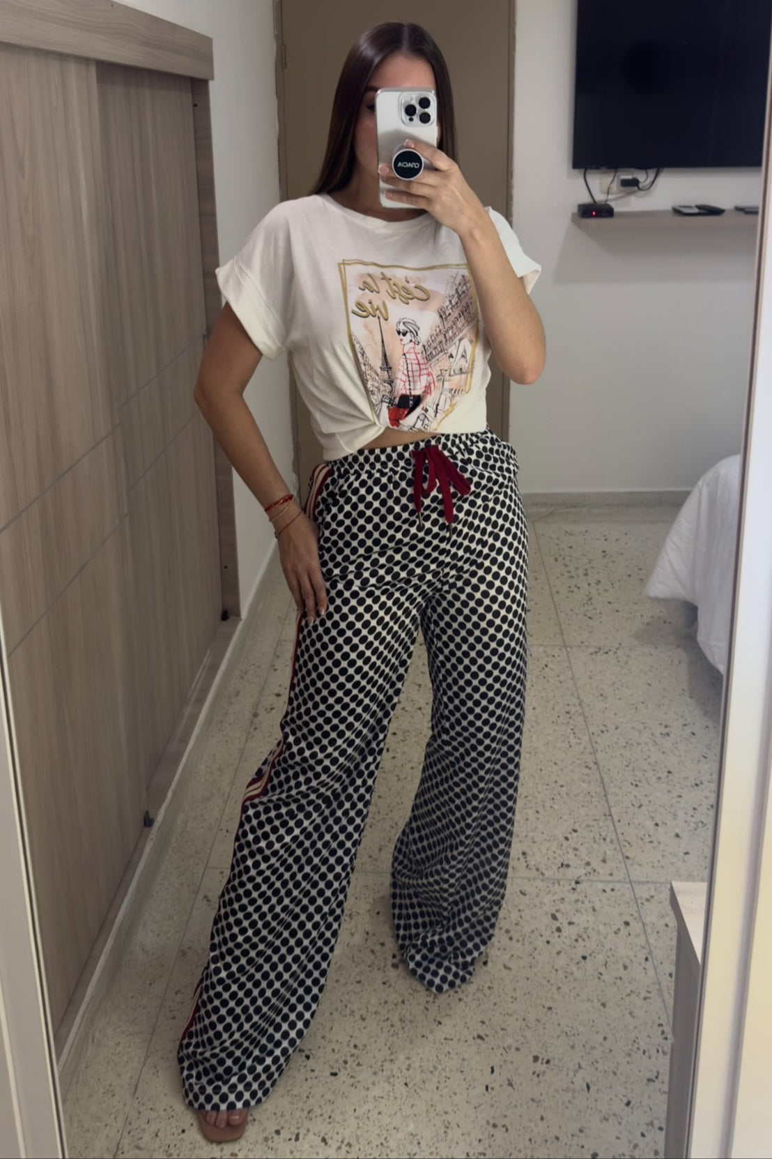 Cest La Vie White Top