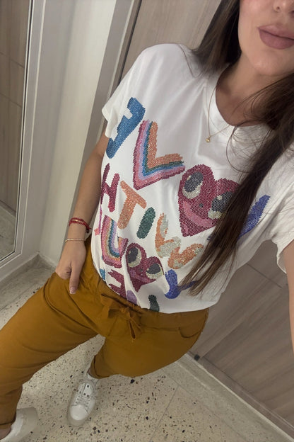 Love With Your Life White Top
